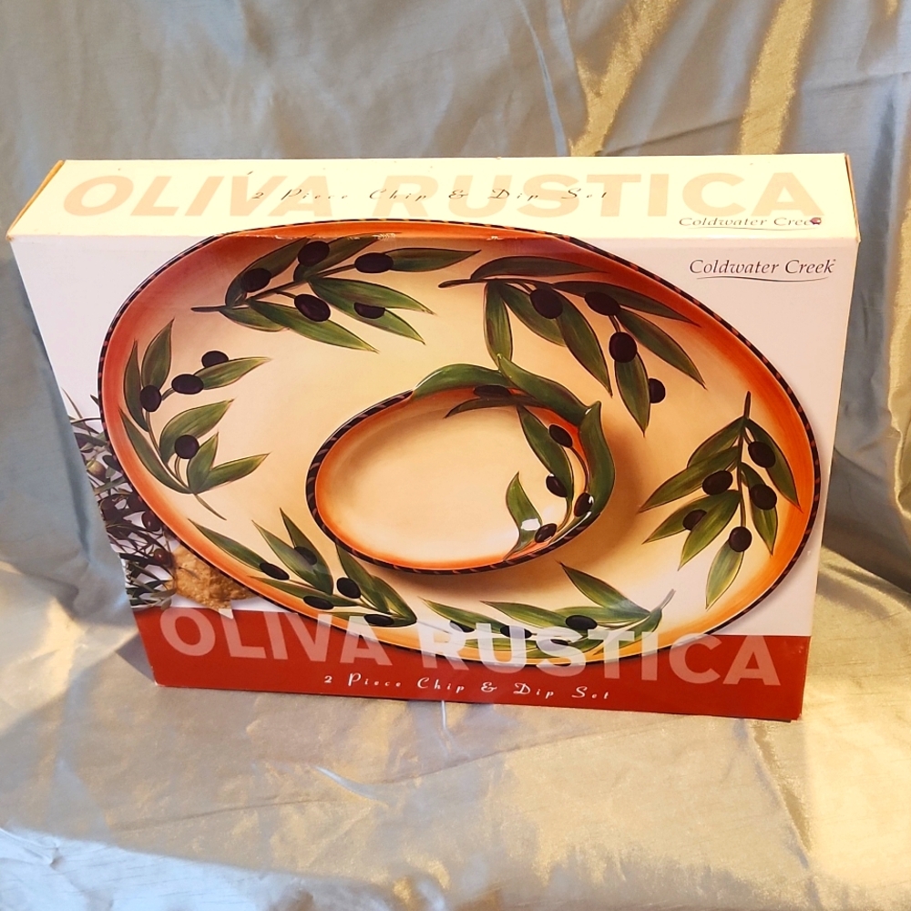 Coldwater Creek Oliva Rustica Dip Set